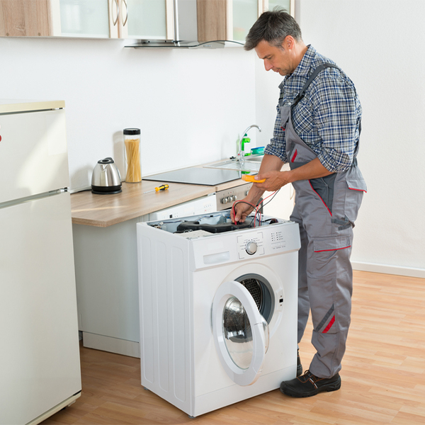 can you walk me through the steps of troubleshooting my washer issue in Spring City UT